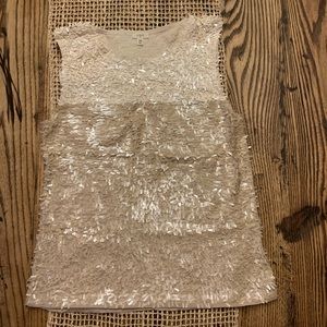 J.Crew sequins top